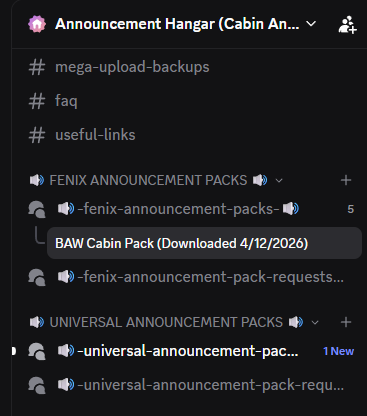 Either pack category is suitable. Fenix ownership is not required.